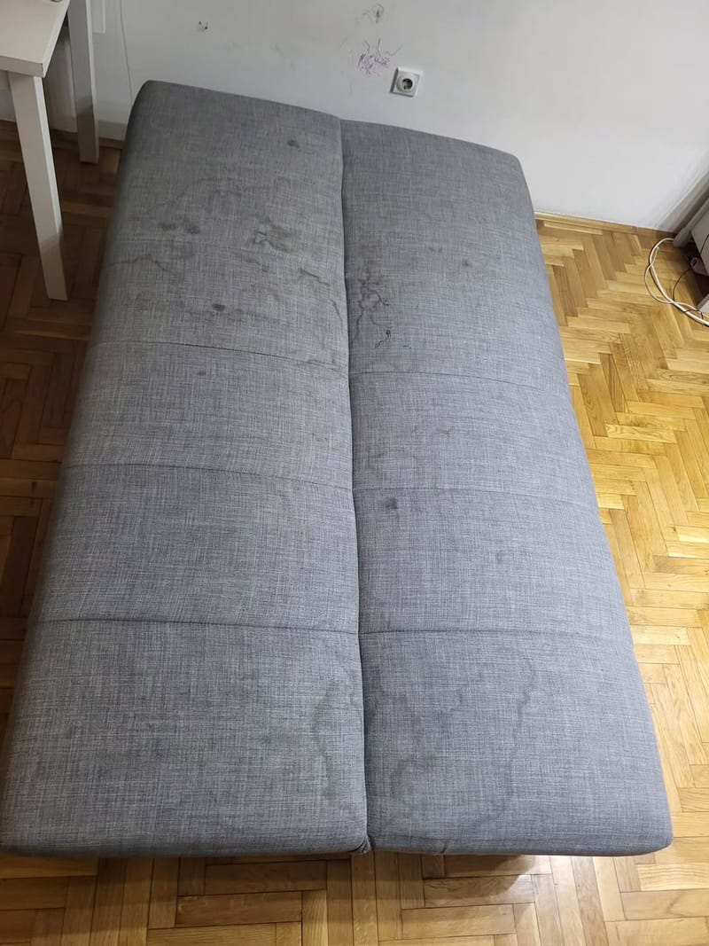 Ležaj sa flekama pre dubinskog pranja
